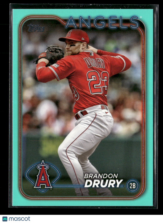 2024 Topps Series Two Brandon Drury #644 Aqua