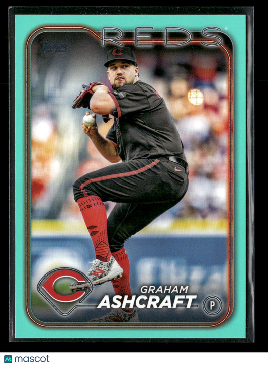 2024 Topps Series Two Graham Ashcraft #652 Aqua