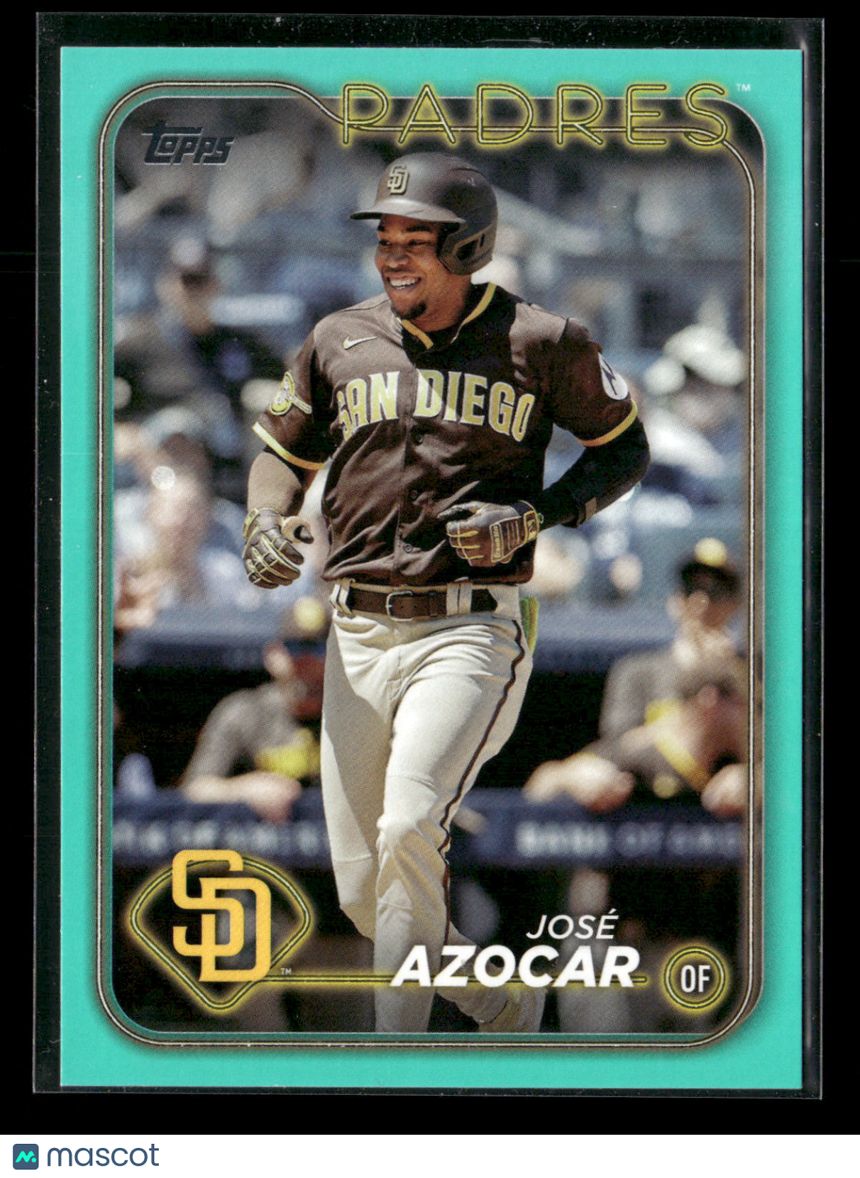 2024 Topps Series Two José Azocar #423 Aqua