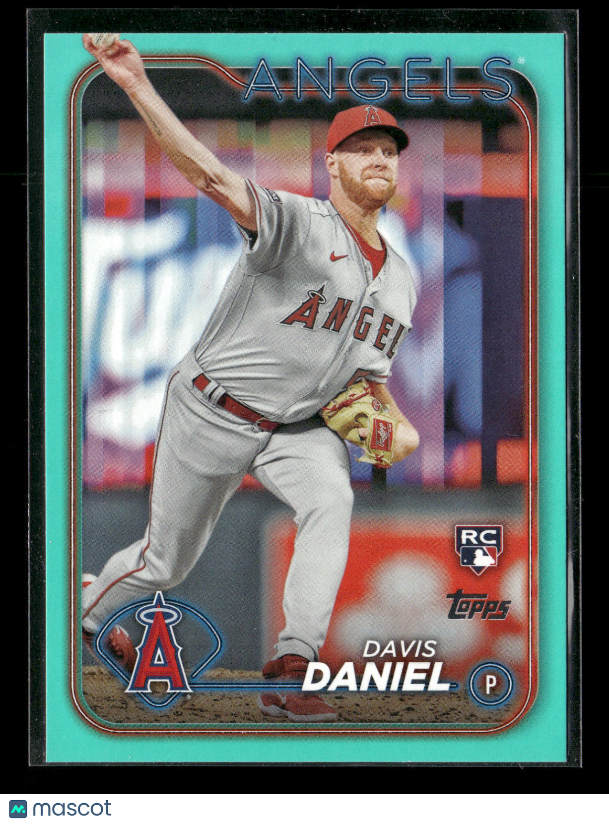 2024 Topps Series Two Davis Daniel #592 Aqua RC