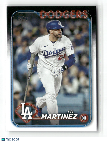 2024 Topps Series Two J.D. Martinez #492