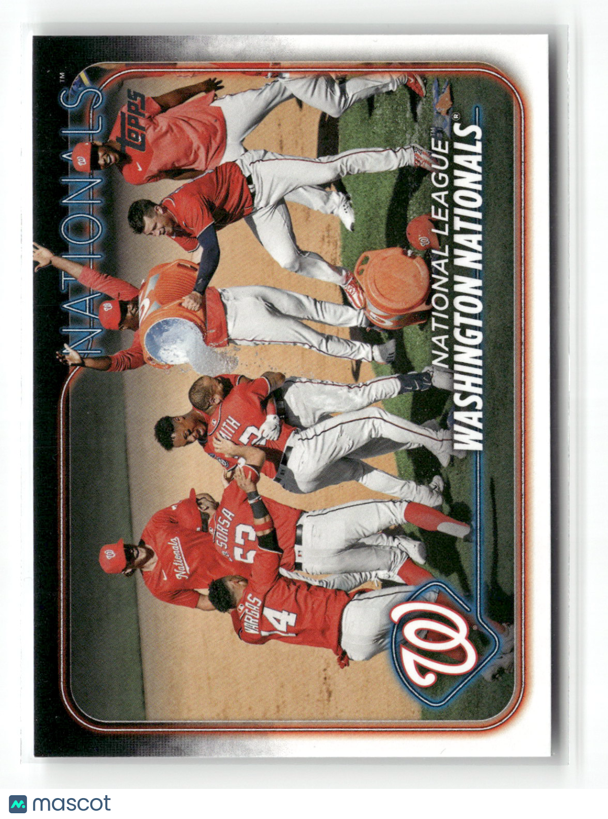 2024 Topps Series Two Washington Nationals Team Card #417