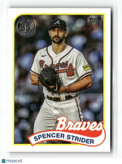 2024 Topps Series Two Spencer Strider #89B2-14 1989 Topps Baseball