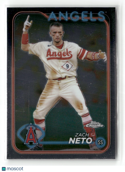 2024 Topps Chrome Zach Neto #123