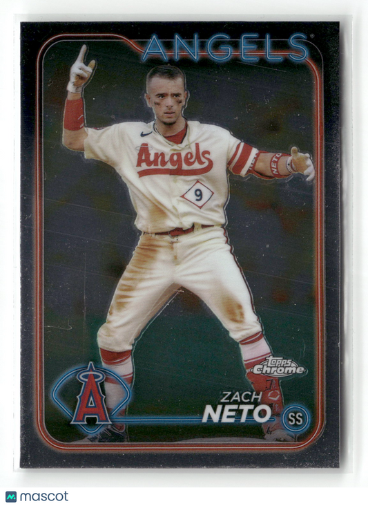 2024 Topps Chrome Zach Neto #123