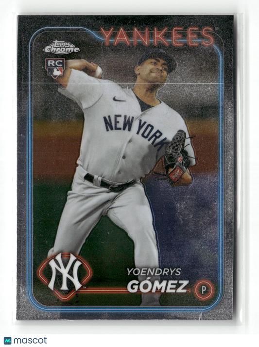 2024 Topps Chrome Yoendrys Gómez #160 RC