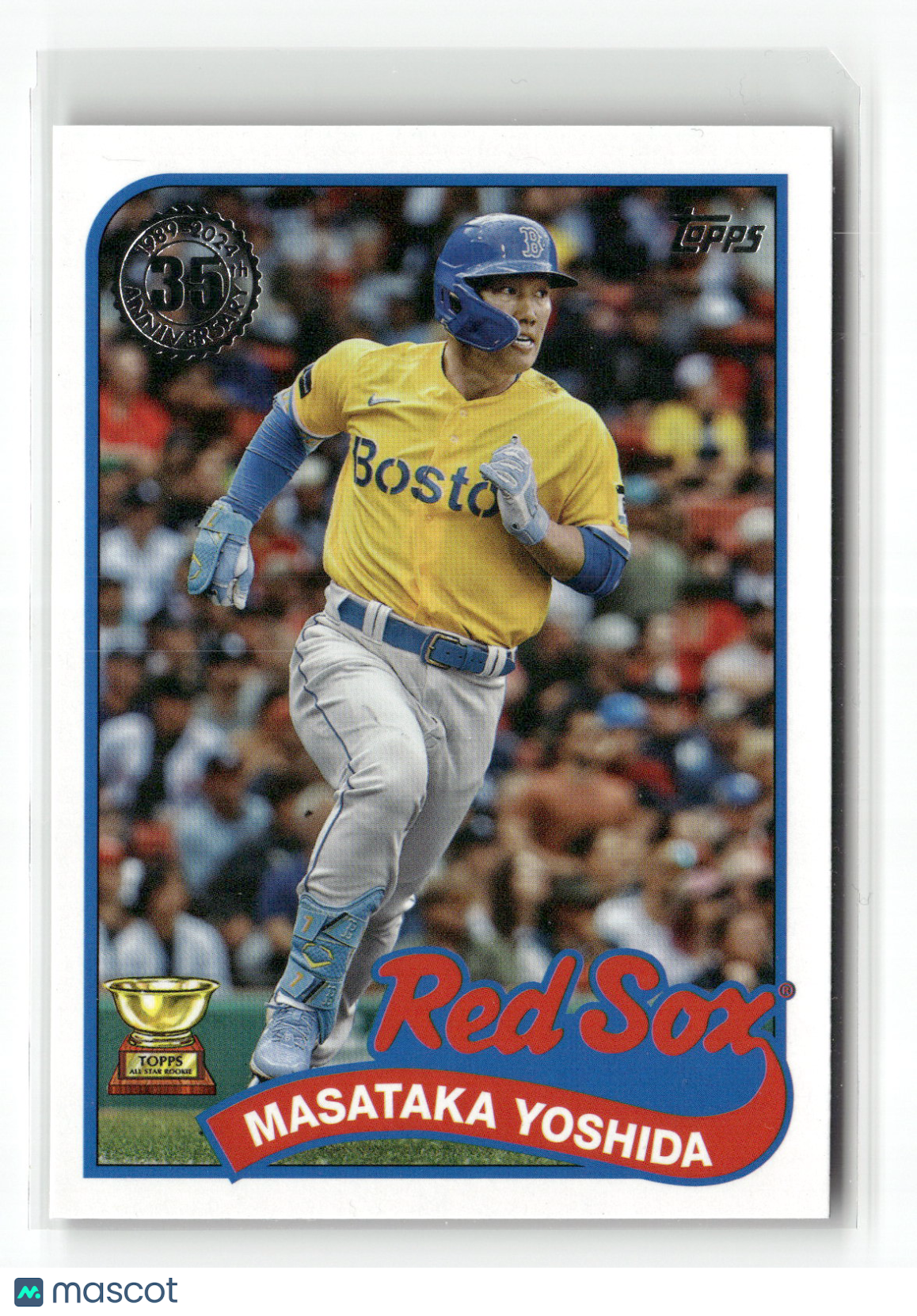 2024 Topps Series One Masataka Yoshida #89B-14 1989 Topps Baseball