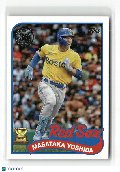 2024 Topps Series One Masataka Yoshida #89B-14 1989 Topps Baseball