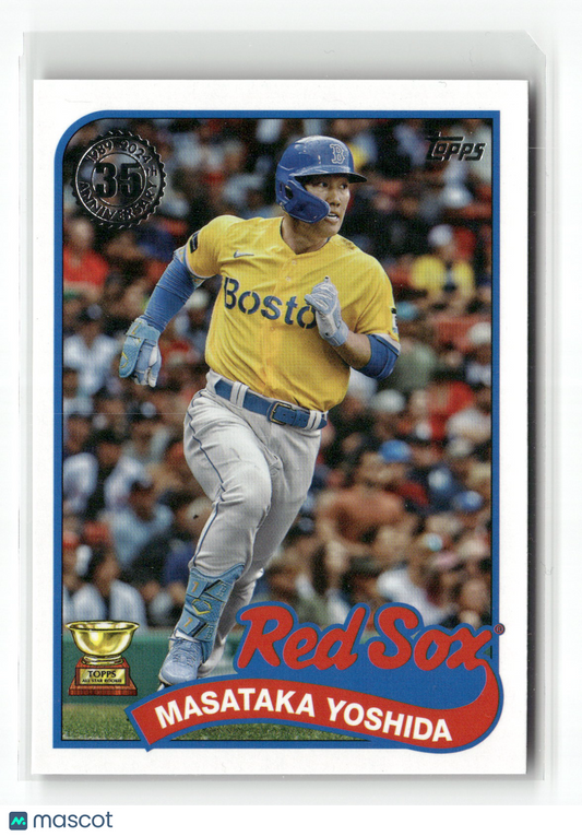 2024 Topps Series One Masataka Yoshida #89B-14 1989 Topps Baseball