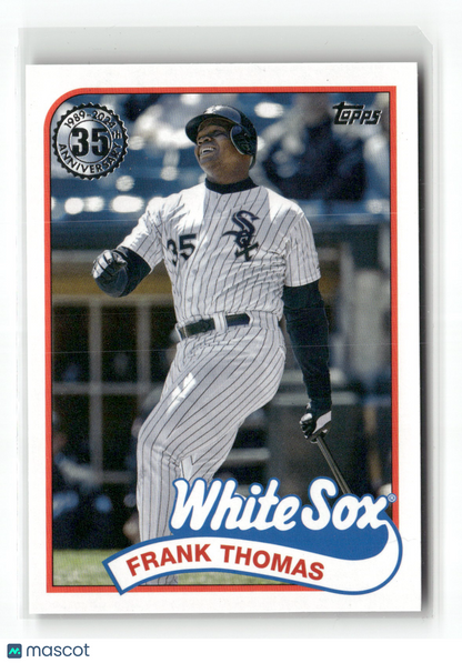 2024 Topps Series One Frank Thomas #89B-89 1989 Topps Baseball