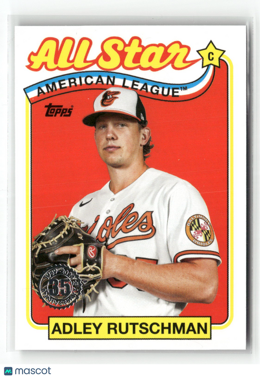 2024 1989 Topps Baseball All-Star Adley Rutschman #89ASB-34
