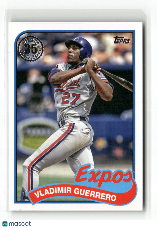 2024 1989 Topps Baseball Vladimir Guerrero #89B-68