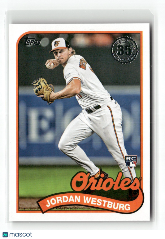 2024 1989 Topps Baseball Jordan Westburg #89B-38 RC