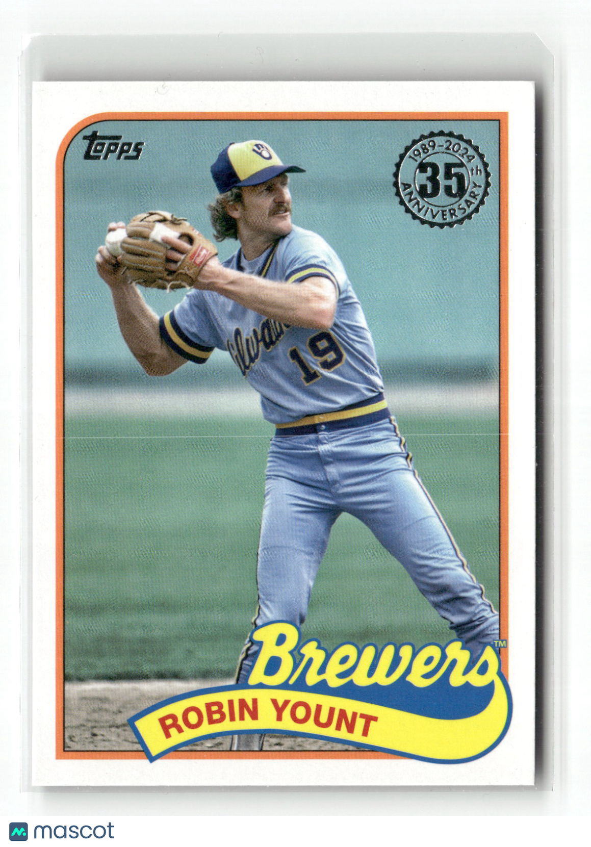 2024 1989 Topps Baseball Robin Yount #89B-55