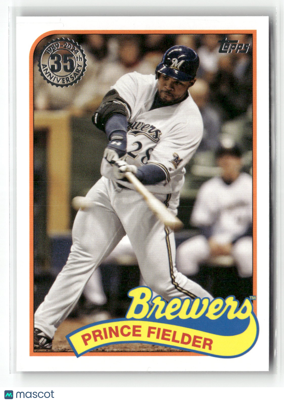 2024 Topps Series Two Prince Fielder #89B2-23 1989 Topps Baseball