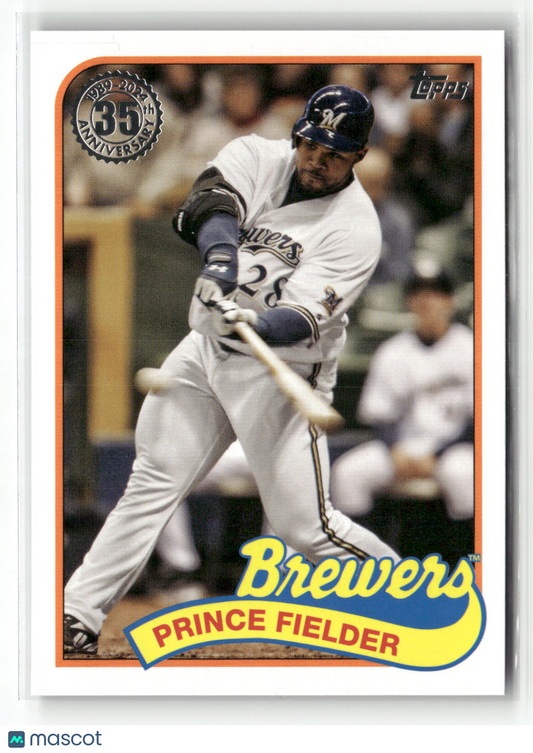 2024 Topps Series Two Prince Fielder #89B2-23 1989 Topps Baseball