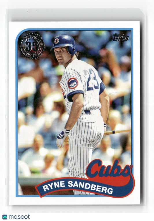 2024 Topps Series One Ryne Sandberg #89B-49 1989 Topps Baseball