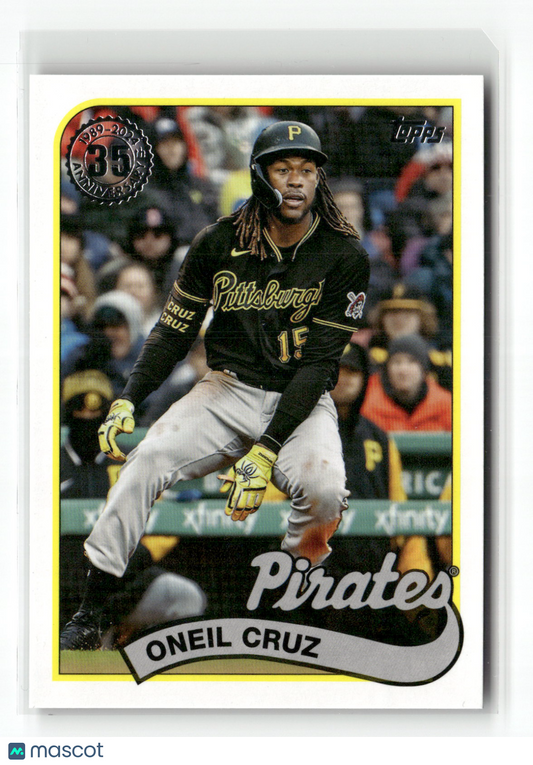 2024 Topps Series One Oneil Cruz #89B-60 1989 Topps Baseball