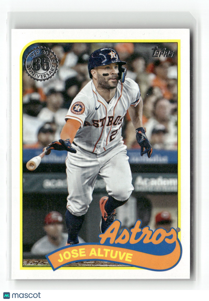 2024 Topps Series One Jose Altuve #89B-27 1989 Topps Baseball