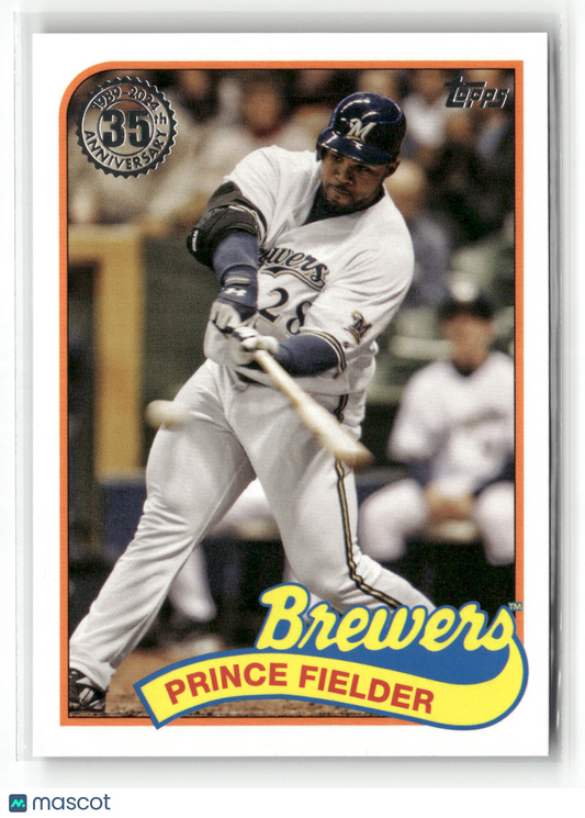 2024 Topps Series Two Prince Fielder #89B2-23 1989 Topps Baseball