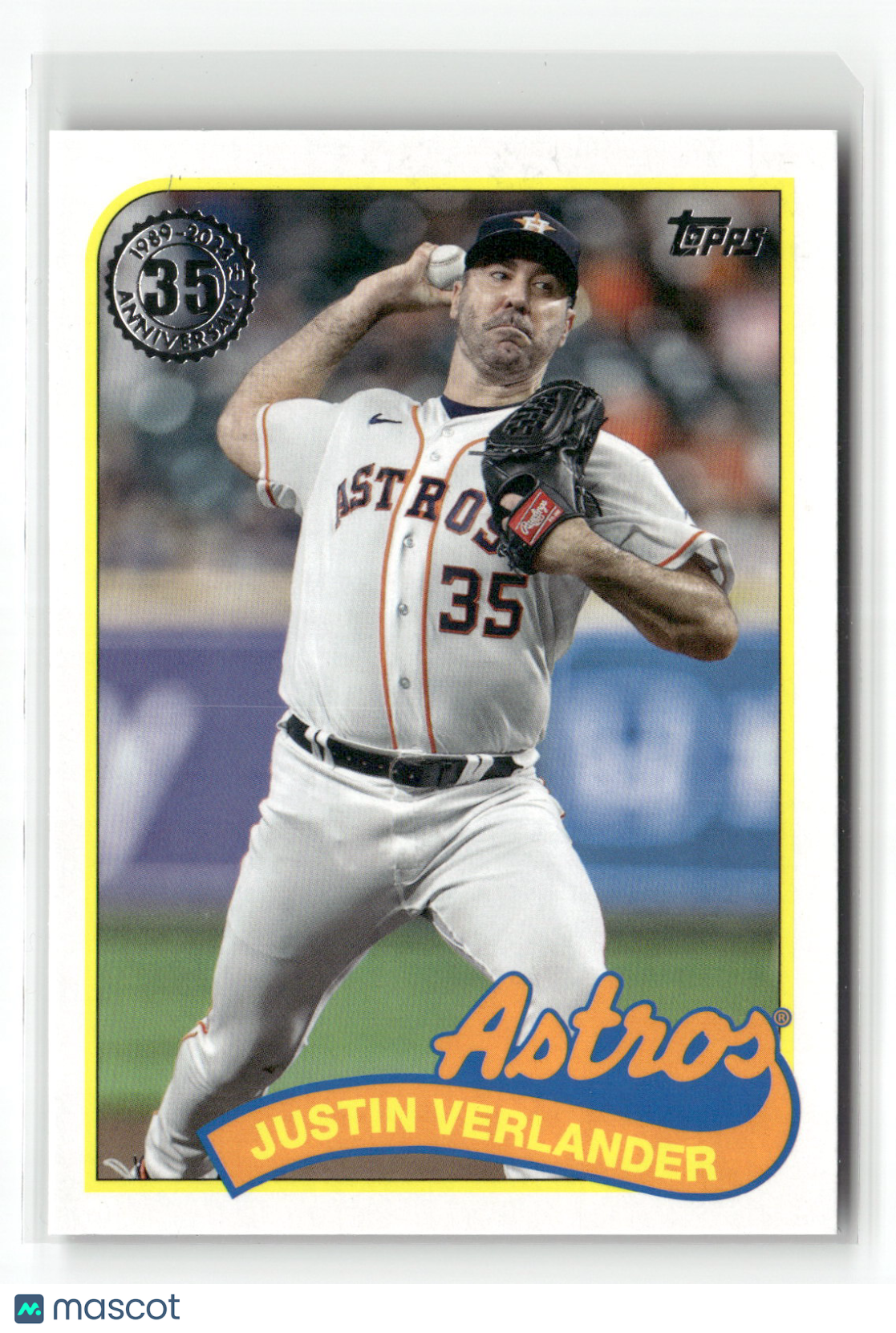 2024 Topps Series One Justin Verlander #89B-26 1989 Topps Baseball