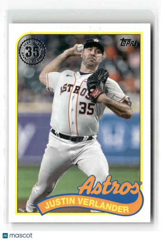 2024 Topps Series One Justin Verlander #89B-26 1989 Topps Baseball