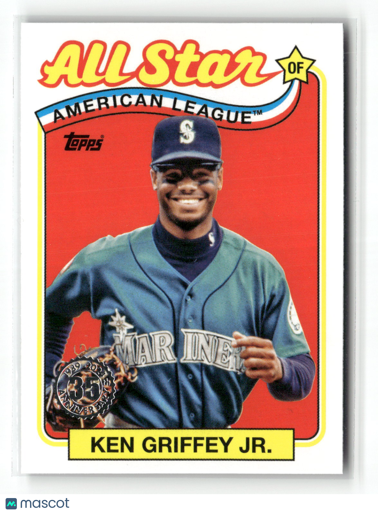 2024 Topps Series Two Ken Griffey Jr. #89ASB-16 1989 Topps Baseball All-Star