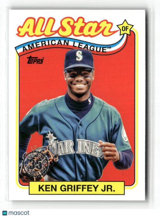2024 Topps Series Two Ken Griffey Jr. #89ASB-16 1989 Topps Baseball All-Star