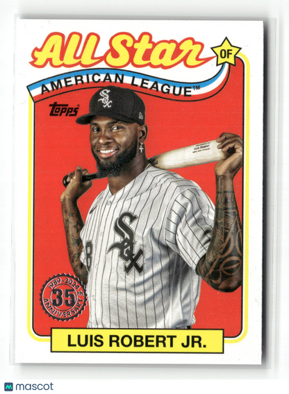 2024 Topps Series Two Luis Robert Jr. #89ASB-19 1989 Topps Baseball All-Star