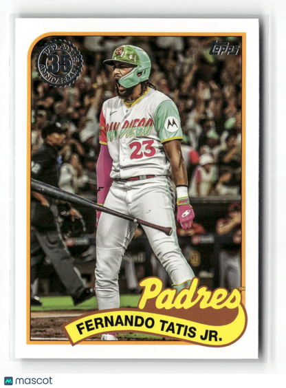 2024 Topps Series Two Fernando Tatis Jr. #89B2-49 1989 Topps Baseball All-Star