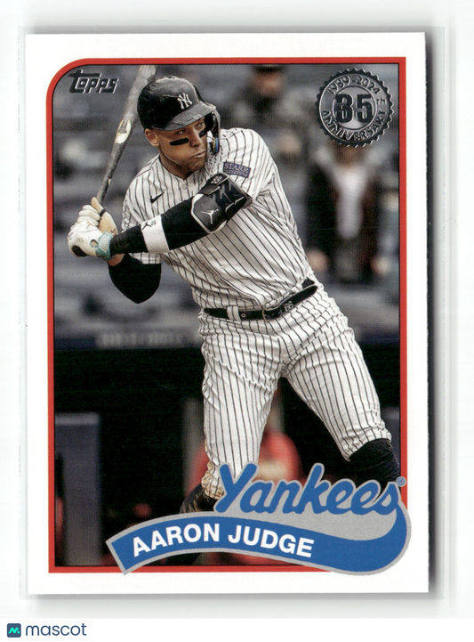 2024 Topps Series Two Aaron Judge #89B2-39 1989 Topps Baseball