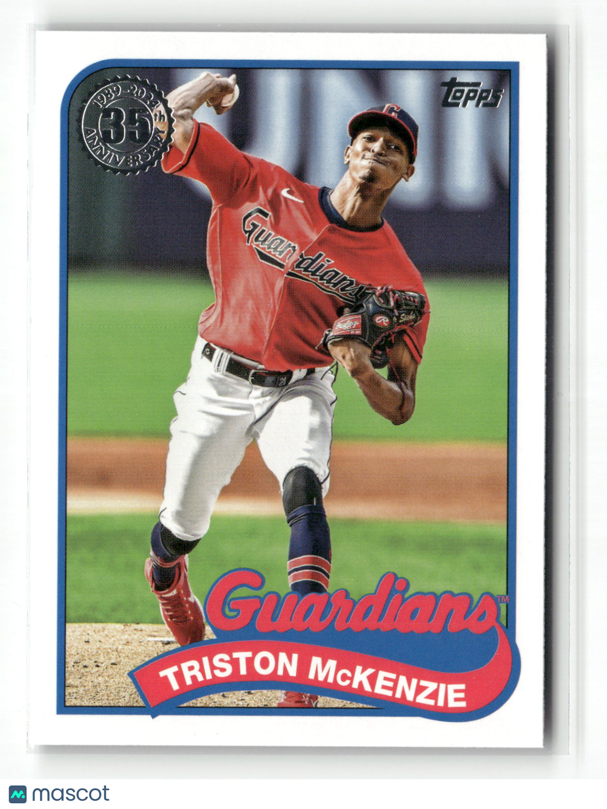 2024 Topps Series Two Triston McKenzie #89B2-46 1989 Topps Baseball