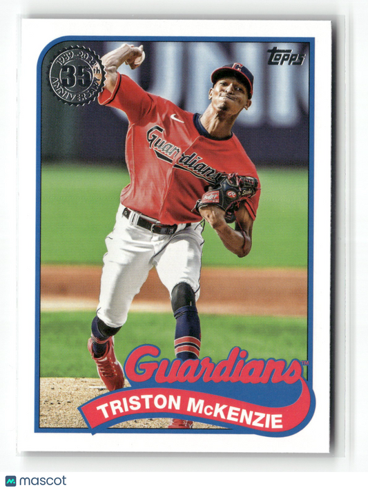 2024 Topps Series Two Triston McKenzie #89B2-46 1989 Topps Baseball