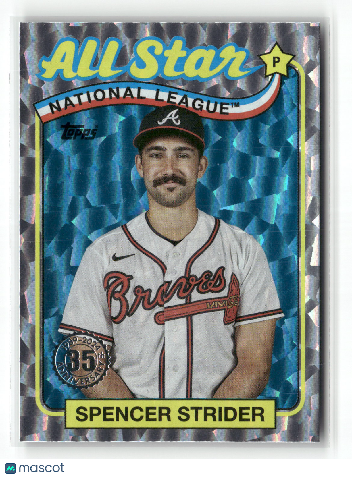 2024 Topps Series Two Spencer Strider #89ASB-15 1989 Topps Baseball All-Star Foil