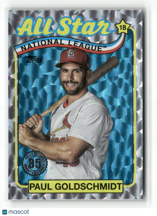 2024 Topps Series Two Paul Goldschmidt #89ASB-43 1989 Topps All-Star Baseball Foil