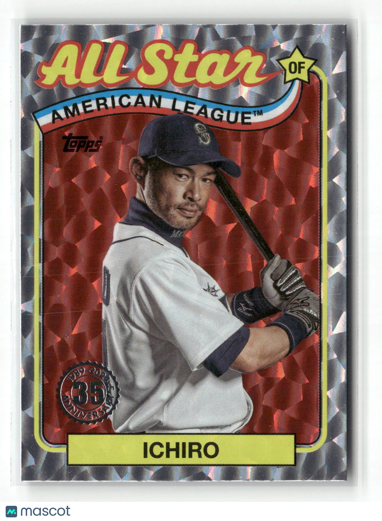 2024 Topps Series Two Ichiro #89ASB-38 1989 Topps All-Star Baseball Foil