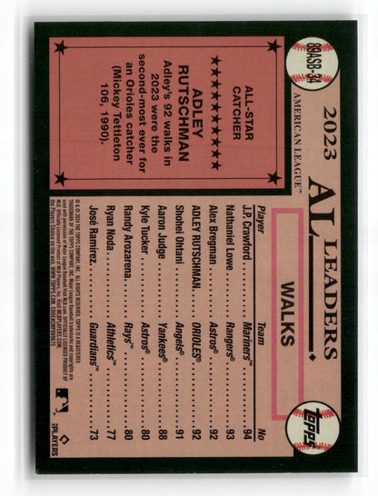 2024 Topps Series Two Adley Rutschman #89ASB-34 1989 Topps All-Star Baseball Foil