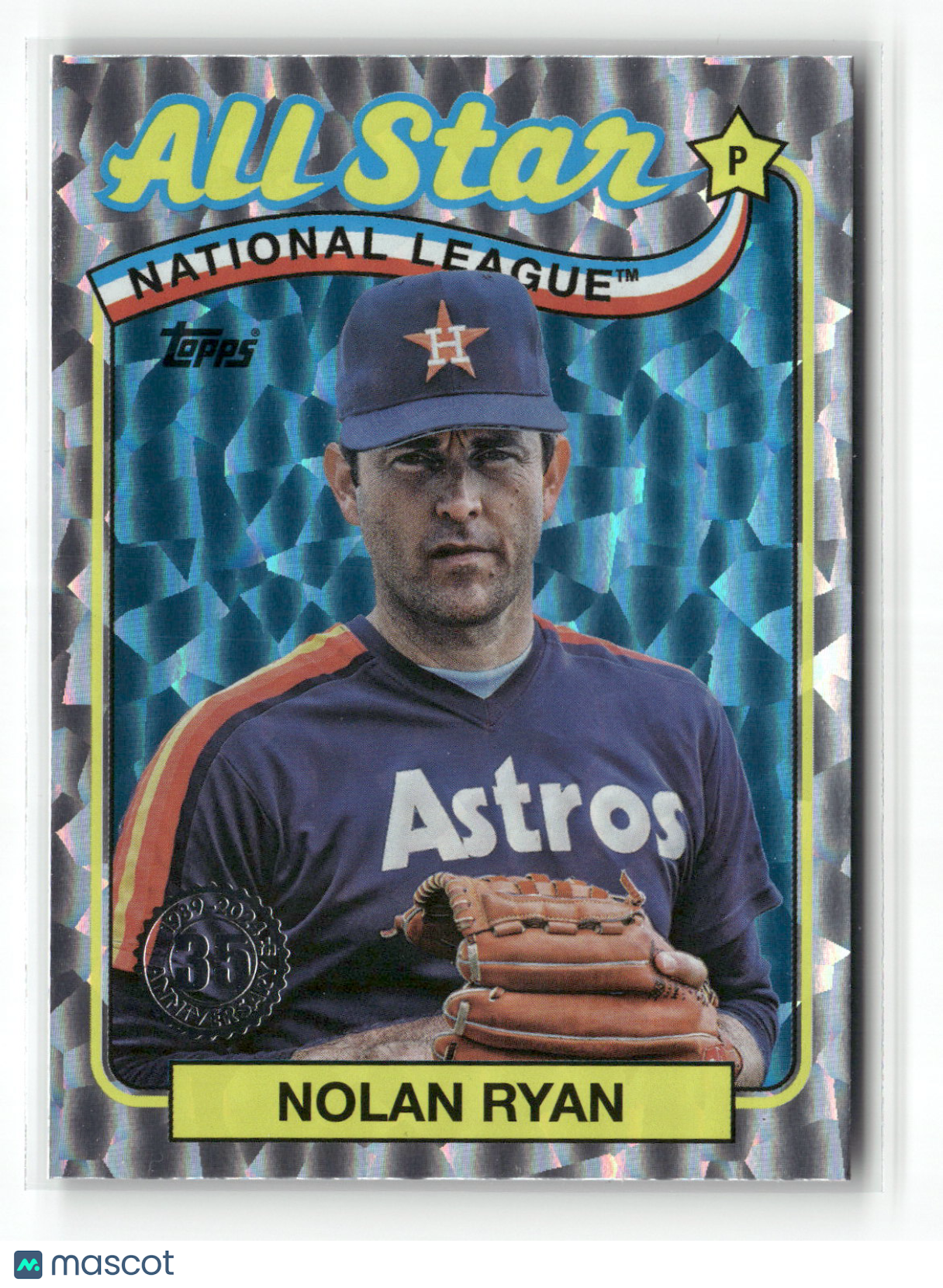 2024 Topps Series Two Nolan Ryan #89ASB-29 1989 Topps All-Star Baseball Foil