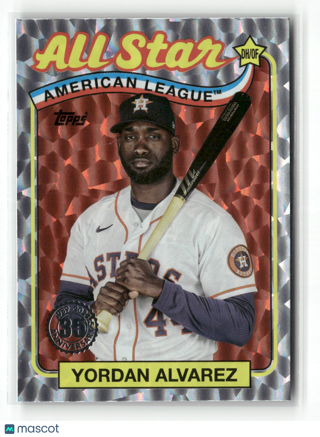 2024 Topps Series Two Yordan Alvarez #89ASB-46 1989 Topps All-Star Baseball Foil