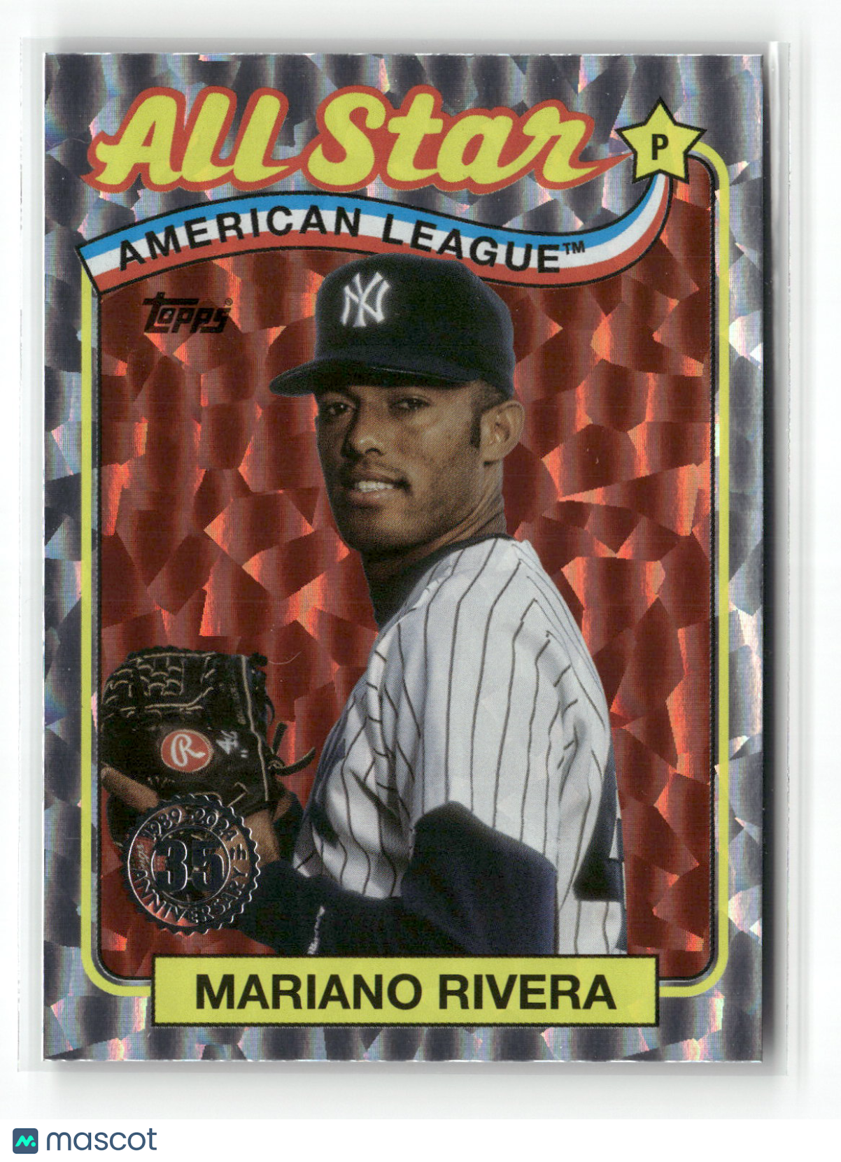 2024 Topps Series Two Mariano Rivera #89ASB-25 1989 Topps All-Star Baseball Foil