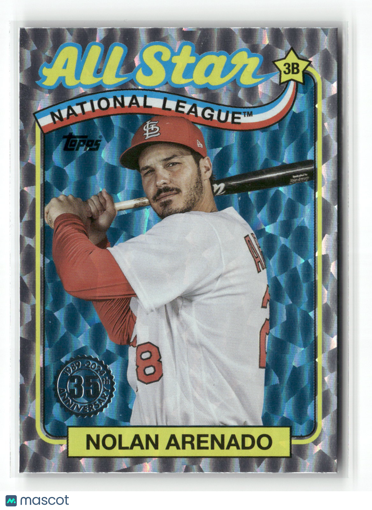 2024 Topps Series Two Nolan Arenado #89ASB-10 1989 Topps All-Star Baseball Foil