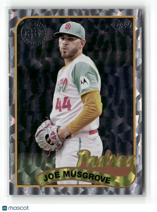 2024 Topps Series Two Joe Musgrove #89B2-19 1989 Topps Baseball Foil