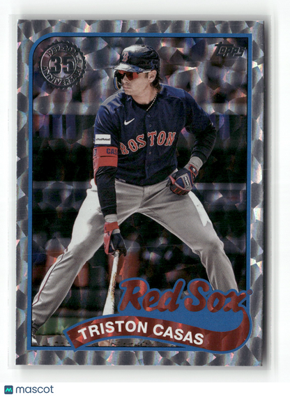 2024 Topps Series Two Triston Casas #89B2-20 1989 Topps Baseball Foil