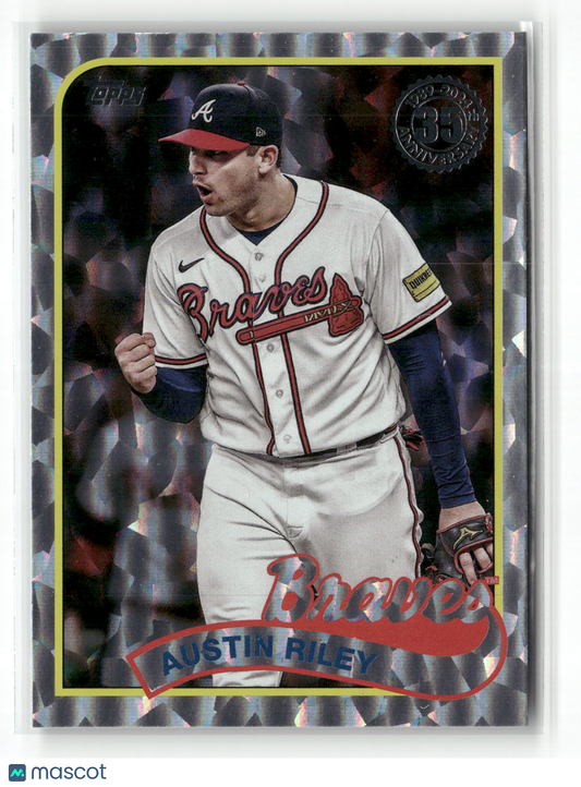 2024 Topps Series Two Austin Riley #89B2-29 1989 Topps Baseball Foil