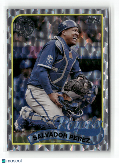 2024 Topps Series Two Salvador Perez #89B2-22 1989 Topps Baseball Foil