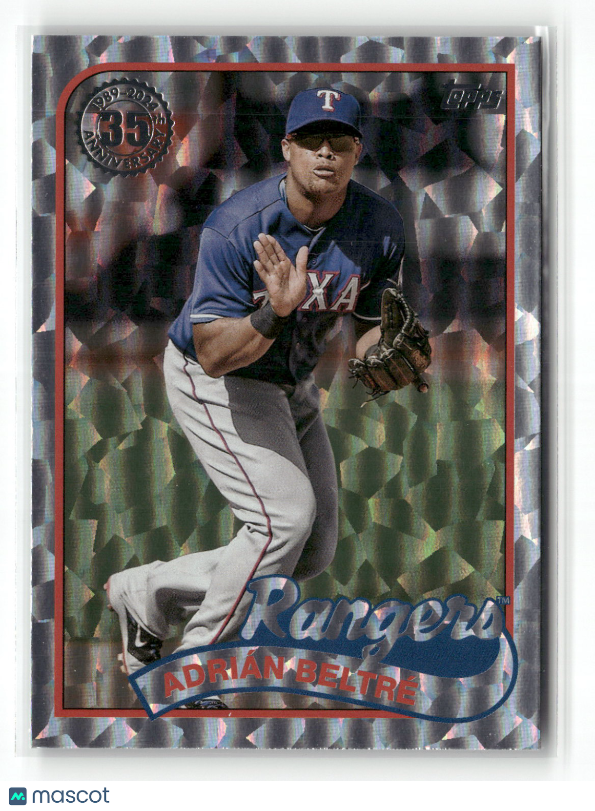 2024 Topps Series Two Adrian Beltre #89B2-25 1989 Topps Baseball Foil