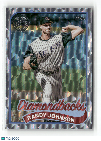 2024 Topps Series Two Randy Johnson #89B2-35 1989 Topps Baseball Foil Board
