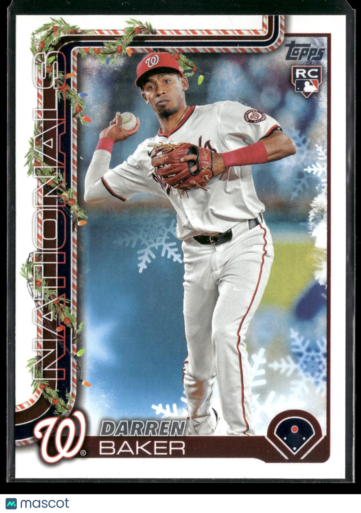 2025 Topps Holiday Darren Baker #H167 RC
