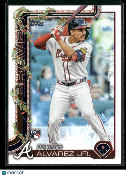 2025 Topps Holiday Nacho Alvarez Jr. #H183 RC