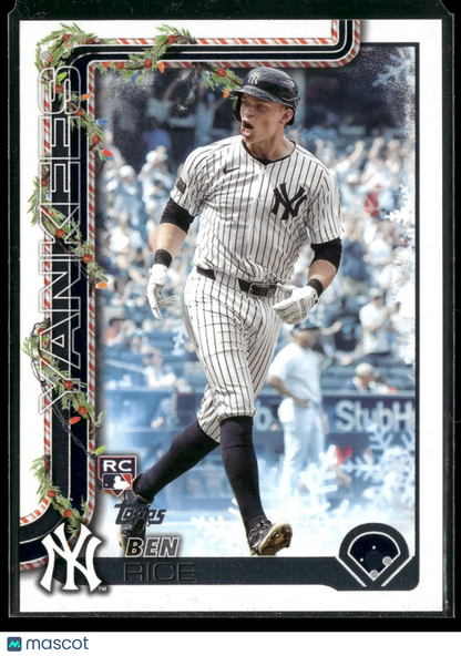 2025 Topps Holiday Ben Rice #H8 RC